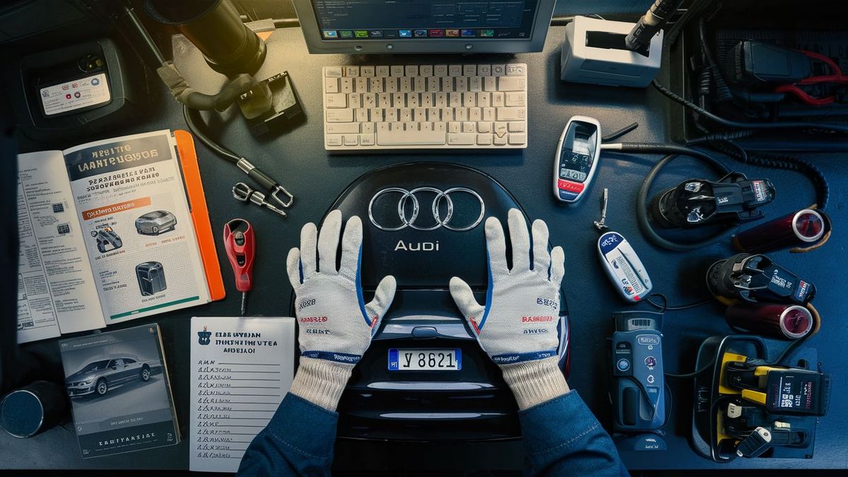 Do czego służy kluczyk serwisowy Audi?
